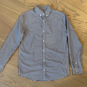 Vineyard Vines Boys Performance Cotton Gingham Shirt